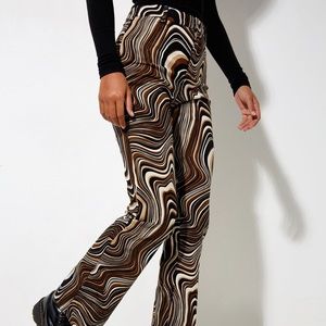 Motel Rocks Zoven Flare Trousers